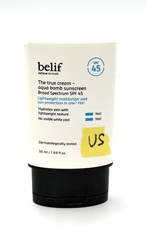BELIF - The true cream aqua bomb sunscreen Broad Spectrum SPF 45