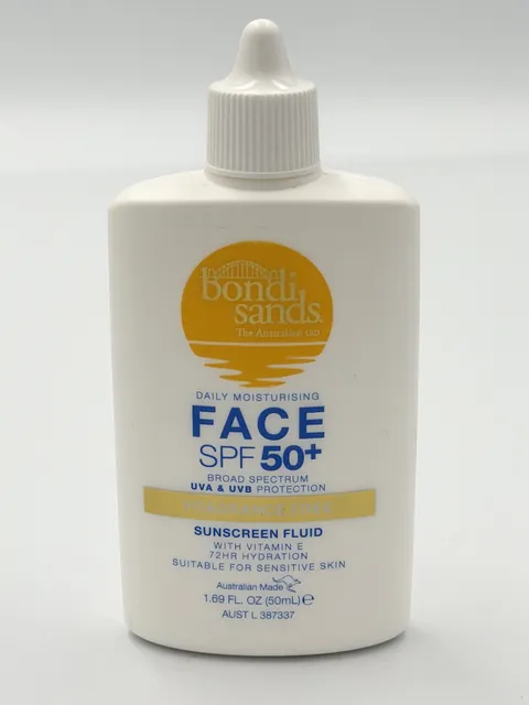 Bondi Sands Sunscreen Face Spf 50+ Fragrance Free