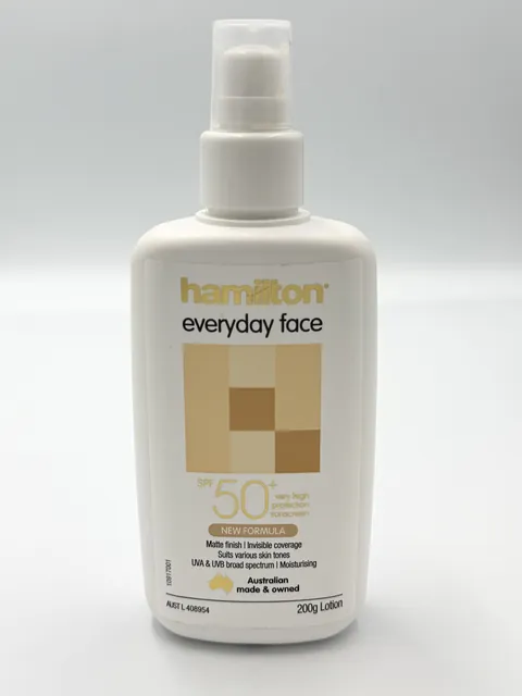 HAMILTON - Everyday face invisible coverage spf 50+