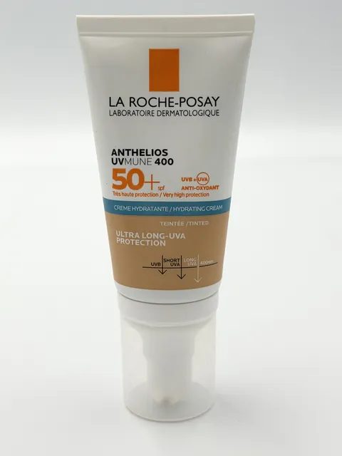 LA ROCHE-POSAY - Anthelios UVMune 400 SPF 50+ Ultra-Long UVA Protection Hydrating Cream TINTED