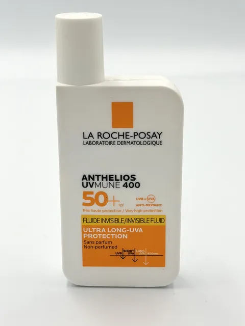 LA ROCHE-POSAY - Anthelios UVMune 400 SPF 50+ Ultra-Long UVA Protection Invisible Fluid