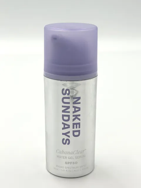 NAKED SUNDAYS - Cabanaclear water gel serum spf 50