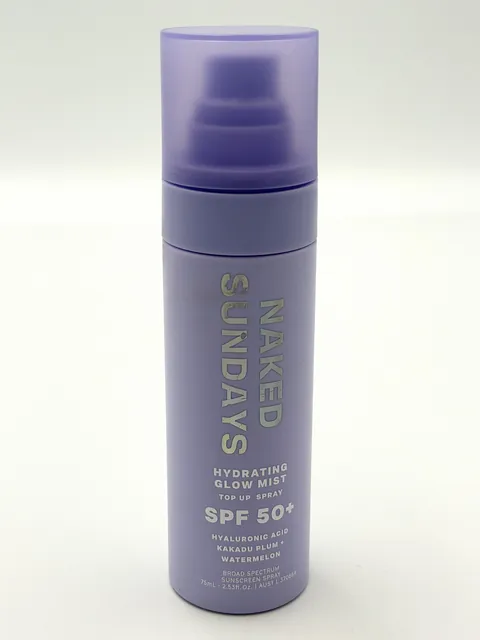 NAKED SUNDAYS -  Hydrating glow mist top up spray spf 50+