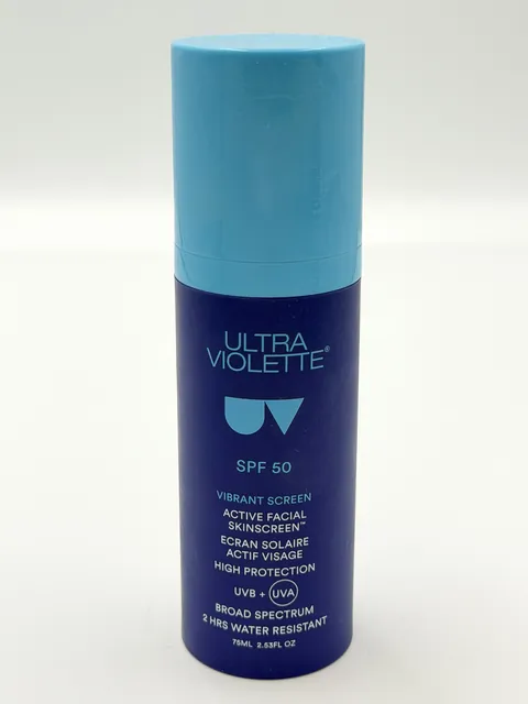 Ultra Violette - Vibrant screen active facial skinscreen SPF 50 PA++++